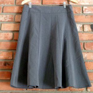 89th & Madison Grey A-Line Skirt